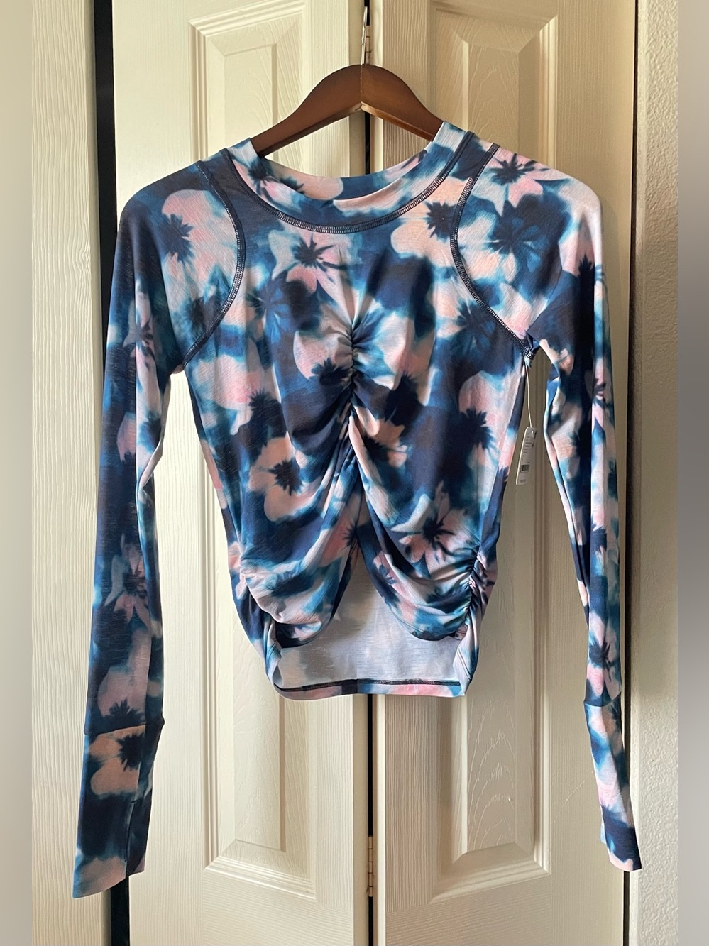 FP Movement by Free People in SOLD OUT COLOR!!!  Ruched Long Sleeve Top